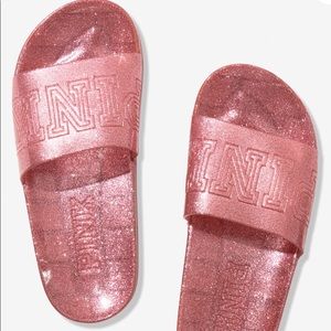 Vs pink single strap slide size large 9/10